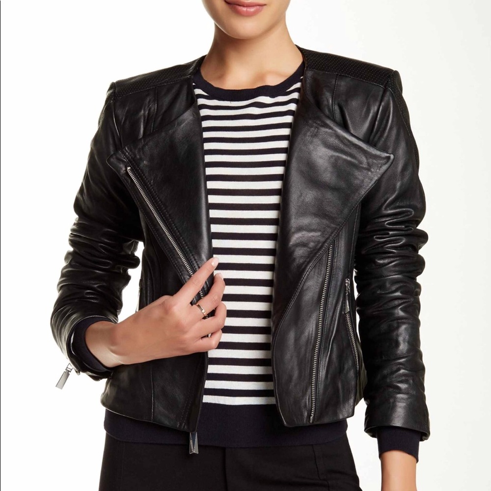 VINCE CAMUTO Lambskin Jacket
